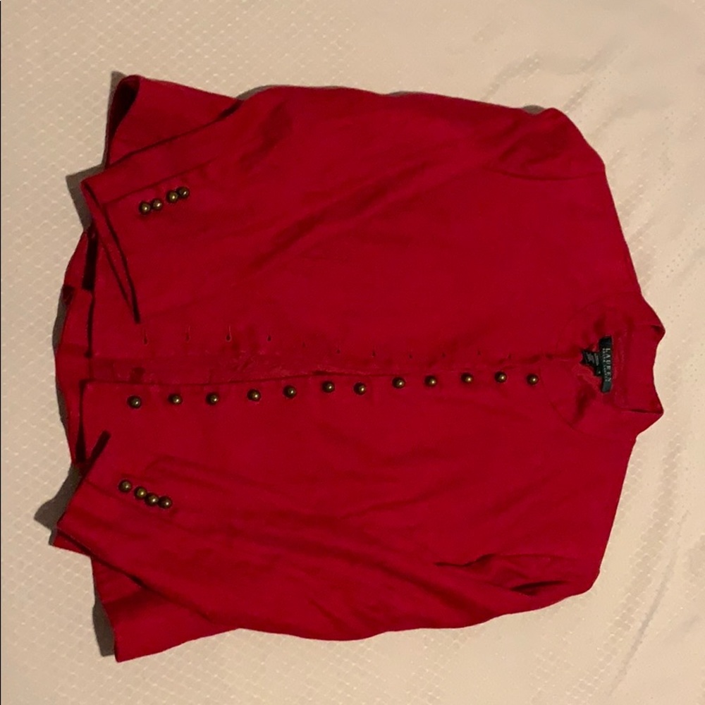 Ralph Lauren Red Blazer